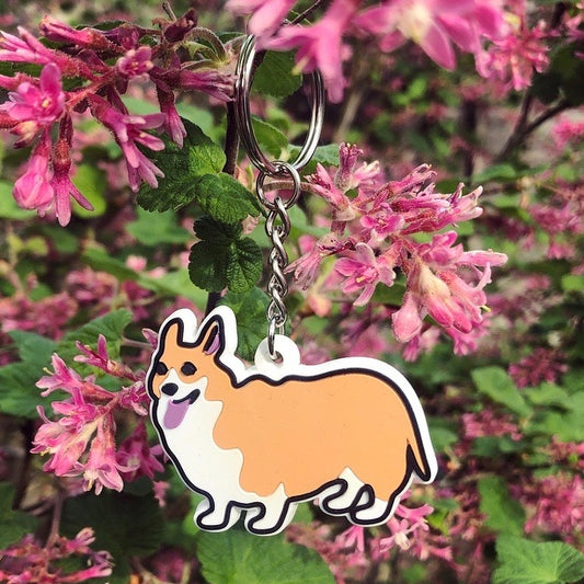 Corgi Keychain